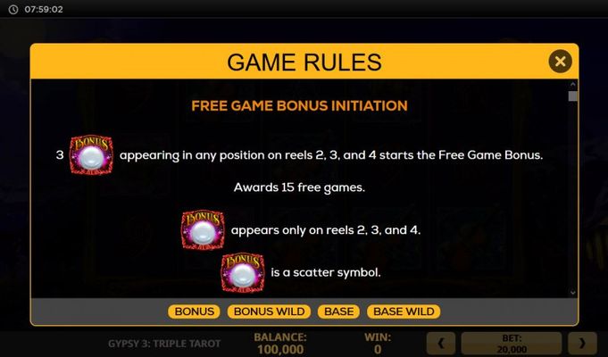 Free Game Rules