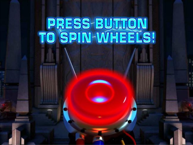 Push the button to spin the wheels.