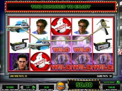 extra wildi feature triggers a 50 coin jackpot win