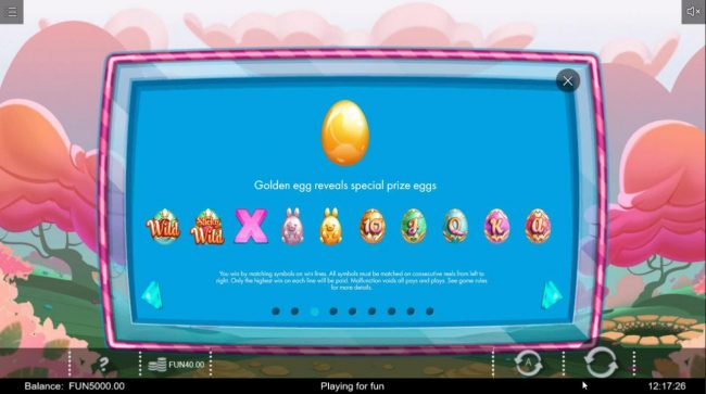 Golden Egg reveals special prize eggs