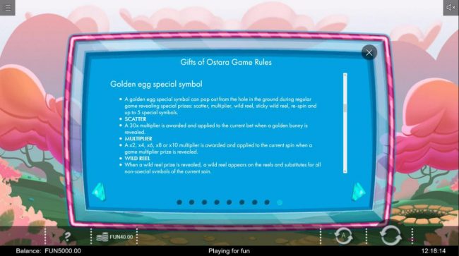 Golden Egg Special Symbol Rules