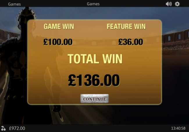 Total Free Spins Payout