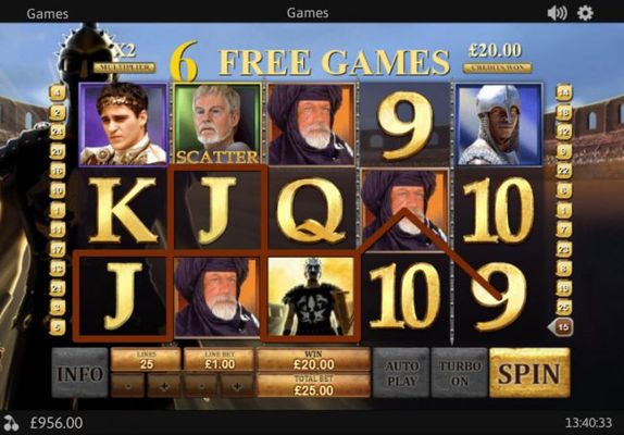 Free Spins Game Board