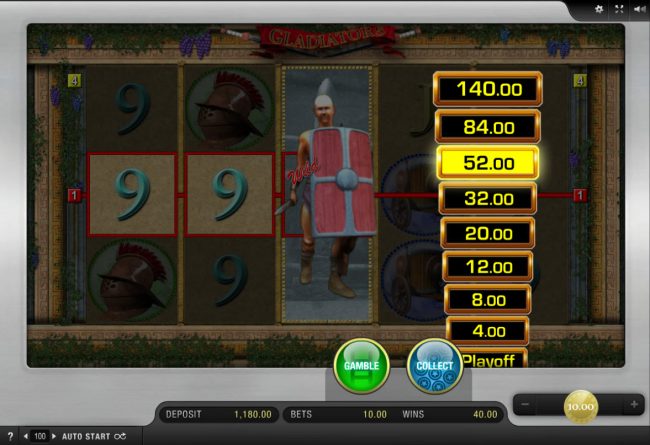 Ladder Gamble Feature Game Board