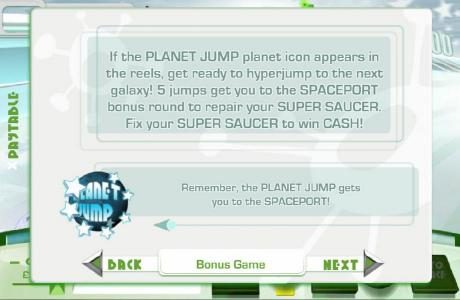 if the planet jump planet icon appears in the reels, get ready to hyperjump to the next galaxy