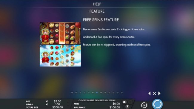 Free Spins Feature Rules