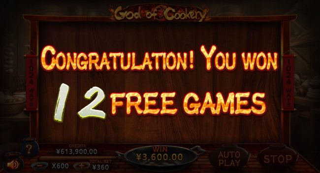 12 Free Games Awarded