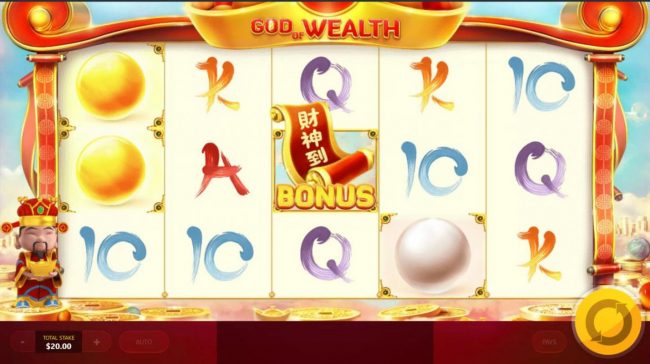 Landing Bonus icon anywhere on the middle reel triggers Pick Bonus Feature.