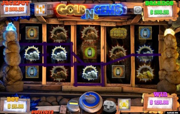 Multiple winning paylines