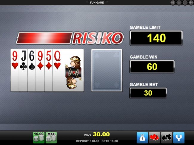 Red or Black Gamble feature