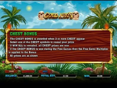 chest bonus feature rules
