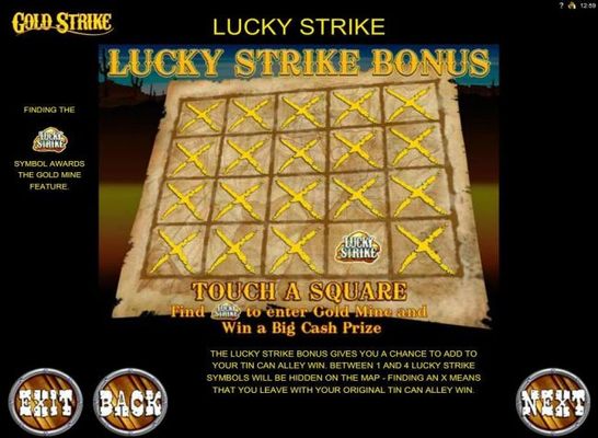 Lucky Strike Bonus Feature Rules
