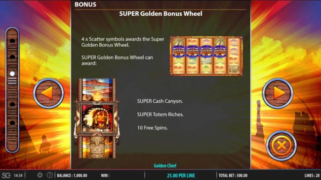 Super Golden Bonus Rules