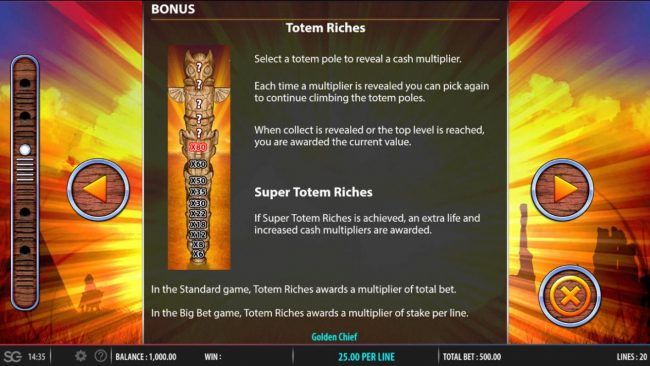 Totem Riches Rules
