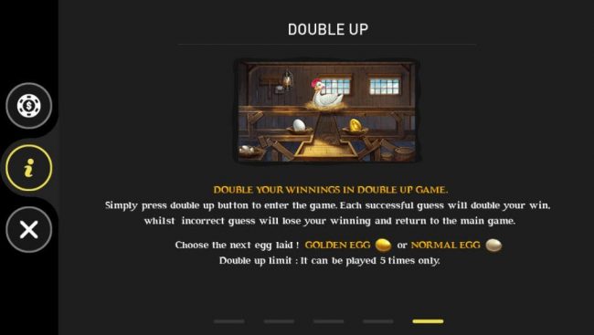 Double Up Gamble Feature Rules