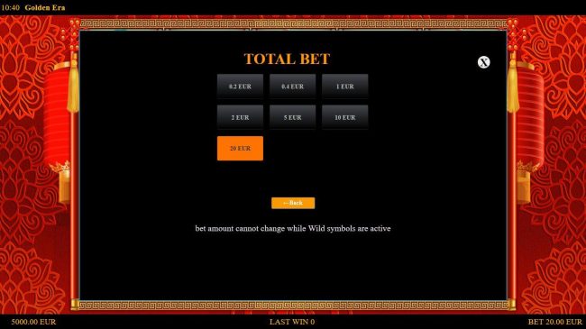 Total Bet Options