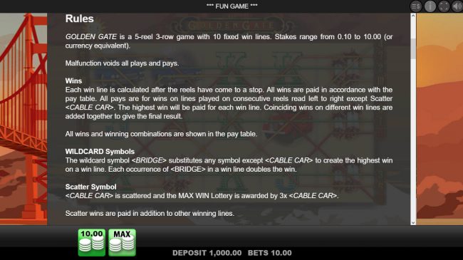 General Game Rules