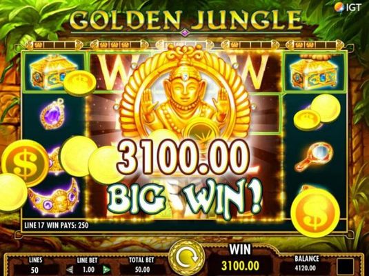 A 3100.00 Big Win Awarded.