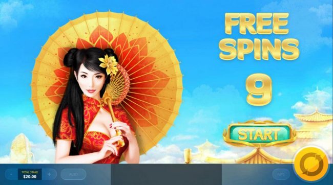Player is awarded 9 free spins.