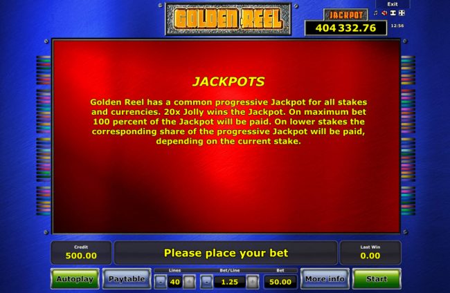 Jackpot Game Rules