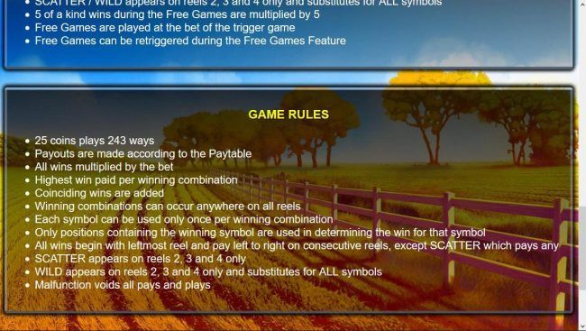 General Game Rules