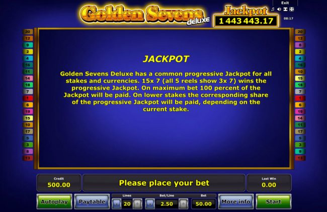 Jackpot Rules