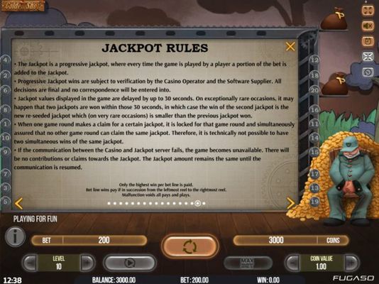 Jackpot Rules