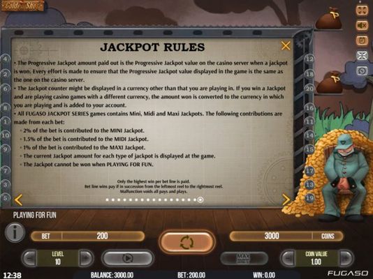 Jackpot Rules