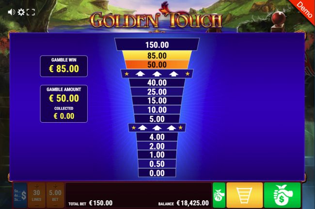 Ladder Gamble Feature Game Board