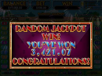 Random Jackpot Winner