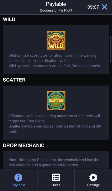 Wild and Scatter Rules