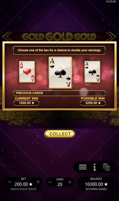 Red or Black Gamble Feature