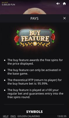 Buy Feature