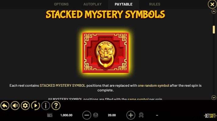 Stacked Mystery Symbols