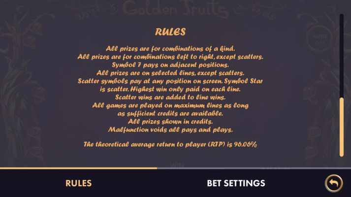 General Game Rules