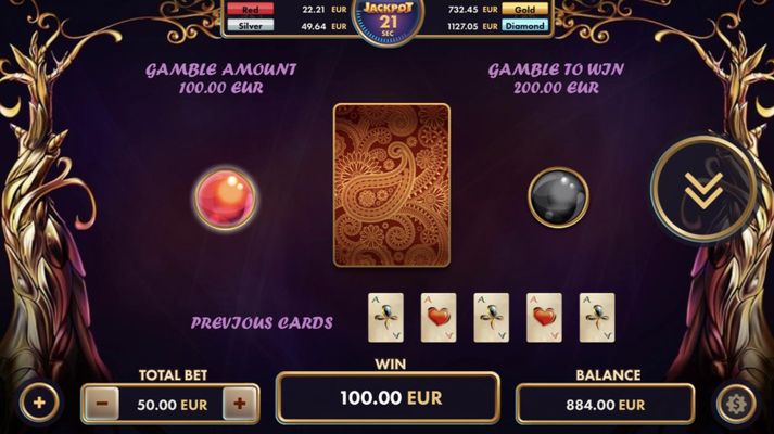 Red or Black Gamble Feature