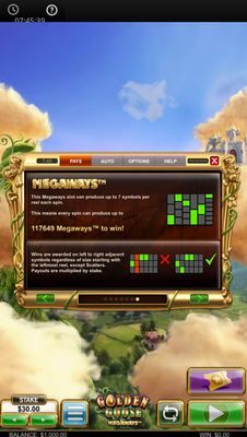 Up to 117649 Megaways