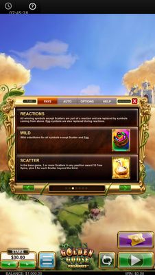 Wild and Scatter Rules