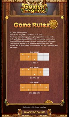 General Game Rules