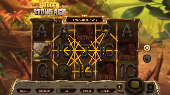 Free Spins Game Board