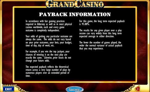 payback information