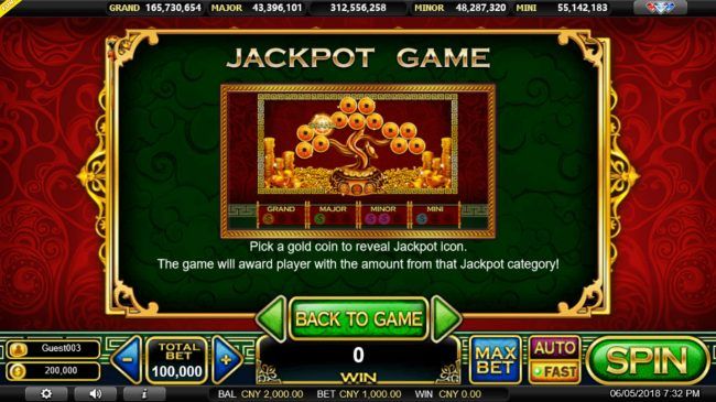 Jackpot Game Rules