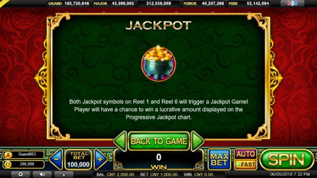 Jackpot Rules