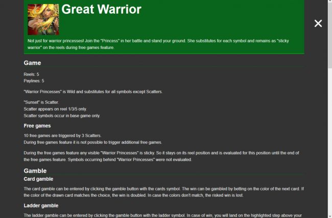 General Game Rules