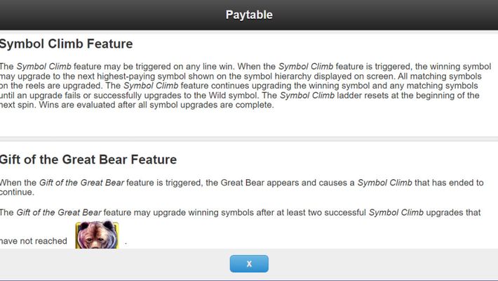 Symbol Climb Feature