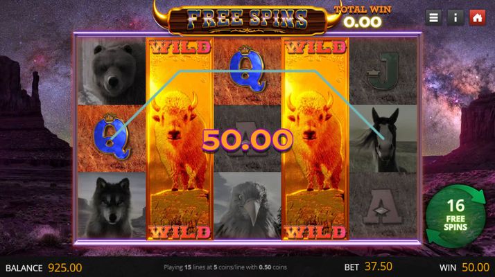 Free Spins Game Board