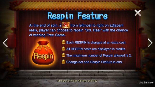 Respin Feature