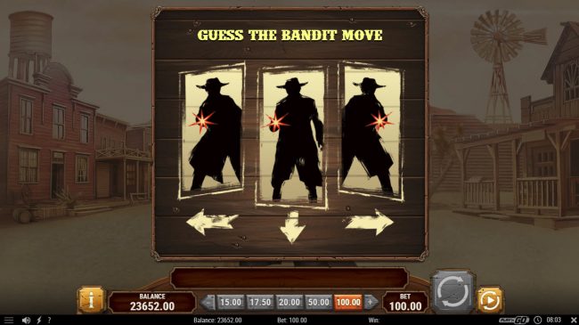 Guess the bandits move
