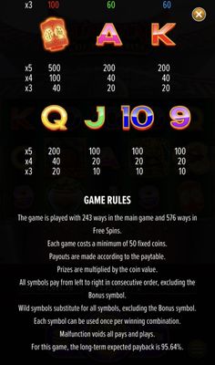 General Game Rules