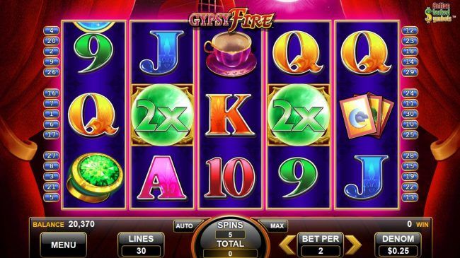 Wild multipliers are active during the free spins feature
